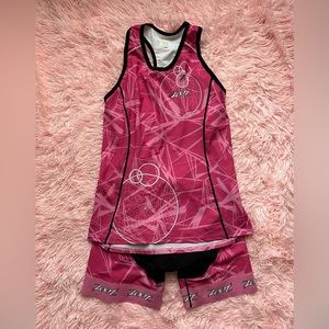 Triathlon Zoot Top & Padded Shorts. Large